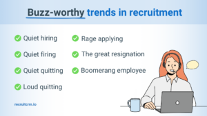 recruitment buzzwords explaining industry trends