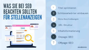 SEO für Stellenausschreibungen