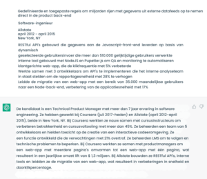  Kandidaten beoordelen