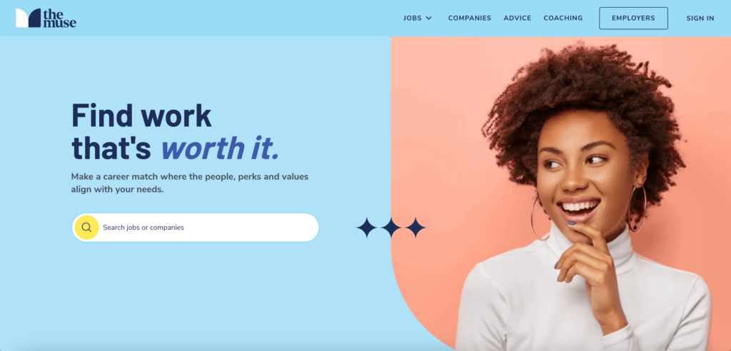 Sites d'emploi en ligne - The Muse
