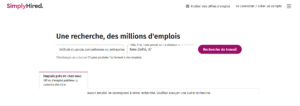 sites d'emploi en ligne