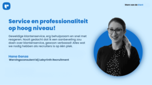 eer te doen voor onze klanten