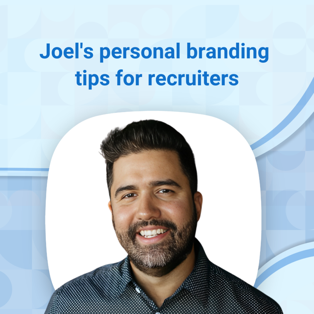 Stand out in recruitment with Joel Lalgee's personal branding techniques!