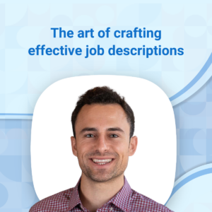 AJ Eckstein gives expert tips on writing job description