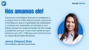 opiniões de clientes do Recruit CRM