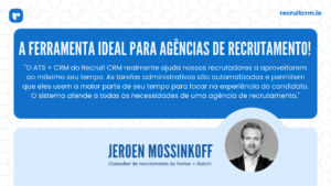 opiniões de clientes do Recruit CRM