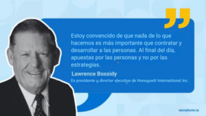 Estoy convencido de que nada de lo que hacemos es más importante que contratar y desarrollar a las personas. Al final del día, apuestas por las personas y no por las estrategias.