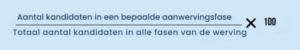  formule om deze verhouding