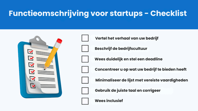 Geen duidelijke functiebeschrijving