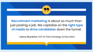 Jenny Skundrich sul marketing del reclutamento