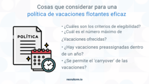 vacaciones flotantes