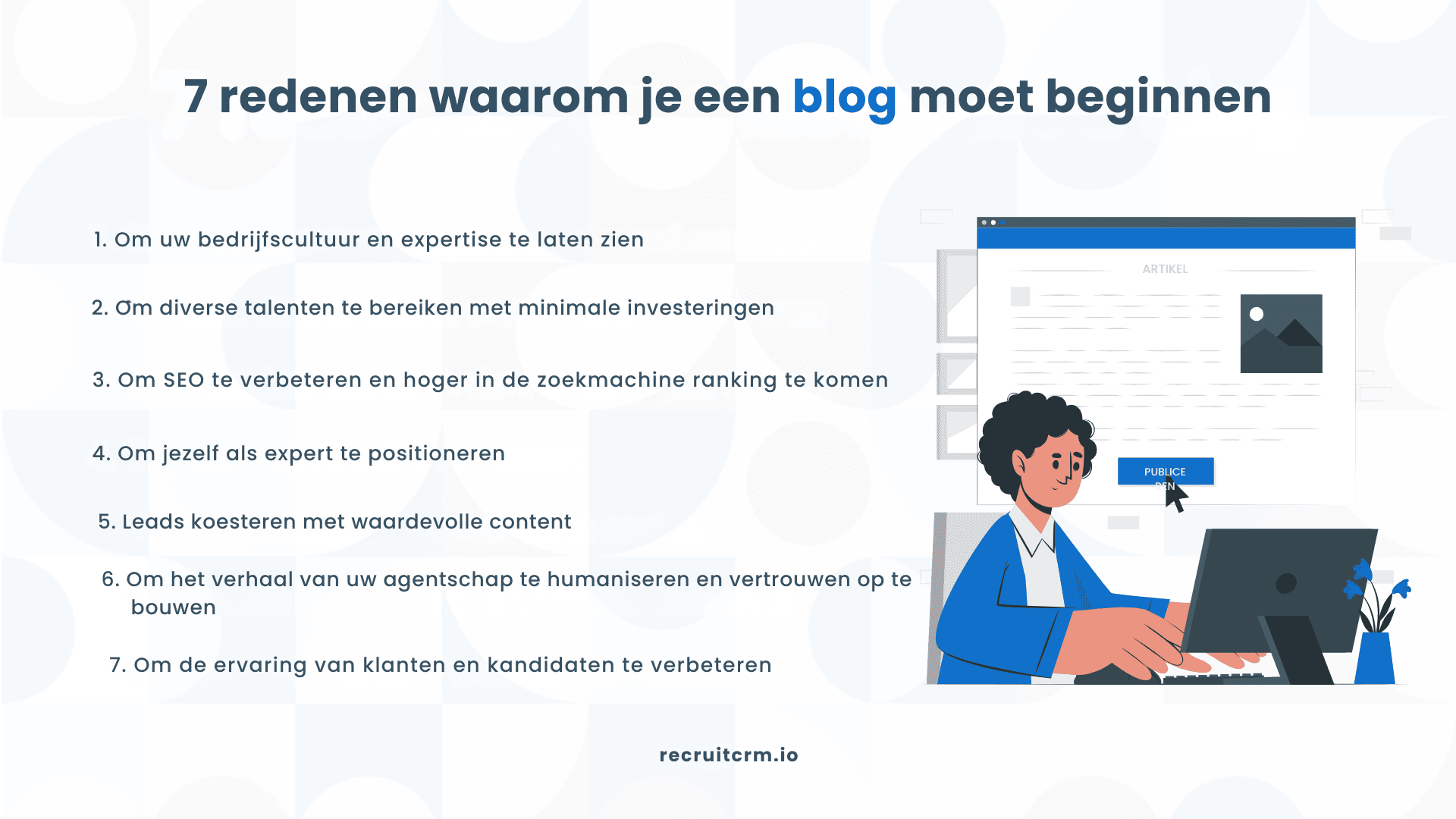 Begin met bloggen