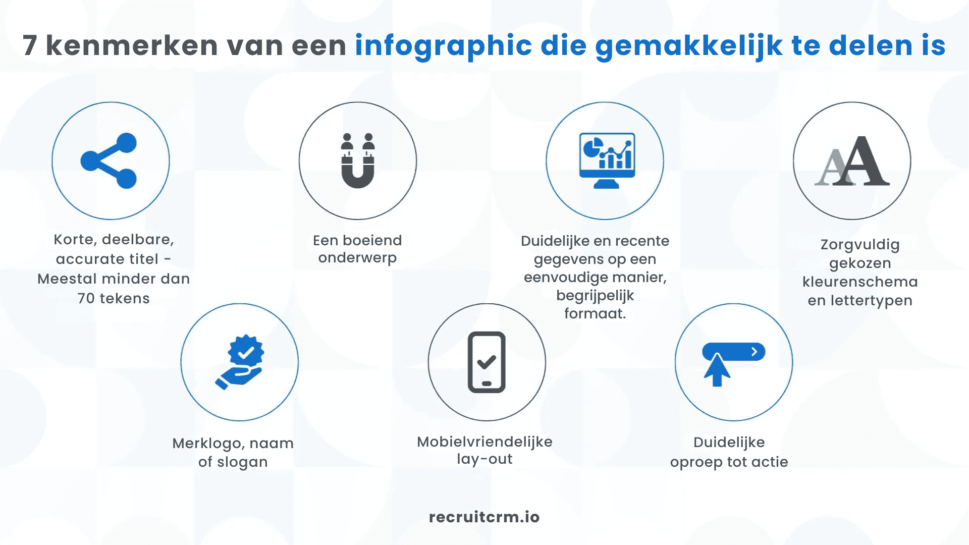 Maak deelbare infografieken