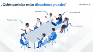 ¿Quién participa en las discusiones grupales?