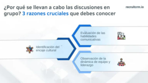 ¿Por qué se llevan a cabo las discusiones en grupo? 3 razones cruciales que debes conocer