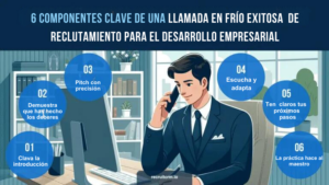 6 COMPONENTES CLAVE DE UNA LLAMADA EN FRÍO EXITOSA  DE RECLUTAMIENTO PARA EL DESARROLLO EMPRESARIAL