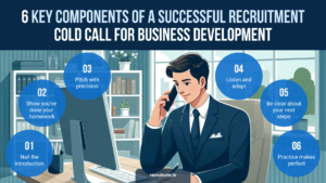 components of a successful recruitment cold call for business development