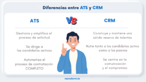 Diferencias entre ATS y CRM