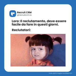 meme di reclutatori 