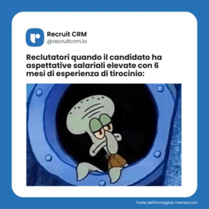  meme di reclutatori 