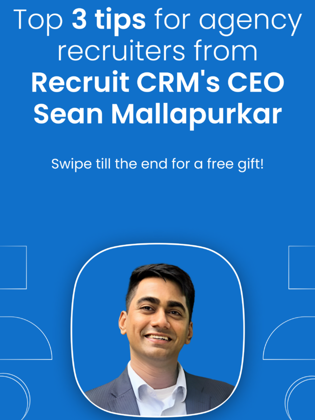 Top 3 tips for agency recruiters from Sean Mallapurkar