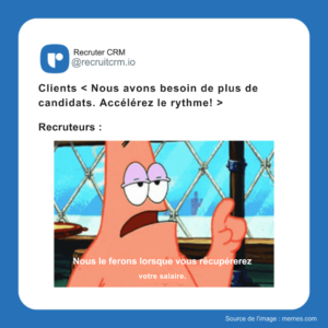 mèmes de recrutement