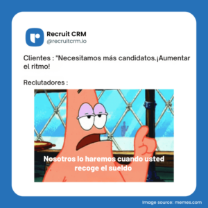 memes de reclutadores