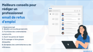 email de refus d'emploi