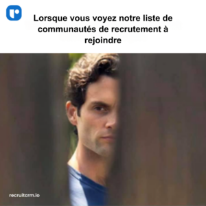 communautés de recrutement