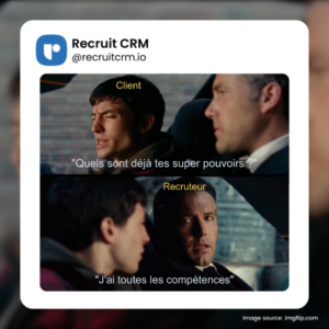 compétences en matière de recrutement