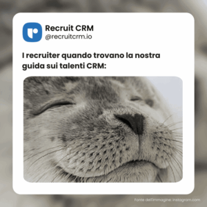 Che cos'è un CRM dei talenti 