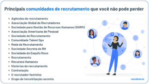 comunidades de recrutamento