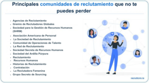 comunidades de reclutamiento