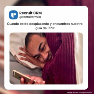 Cuando estés desplazando y encuentres nuestra 
guía de RPO: