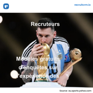 enquête sur l'expérience des candidats