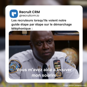 démarchage téléphonique dans le domaine du recrutement