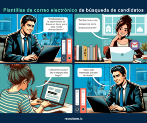 Plantillas de correo electrónico de búsqueda de candidatos