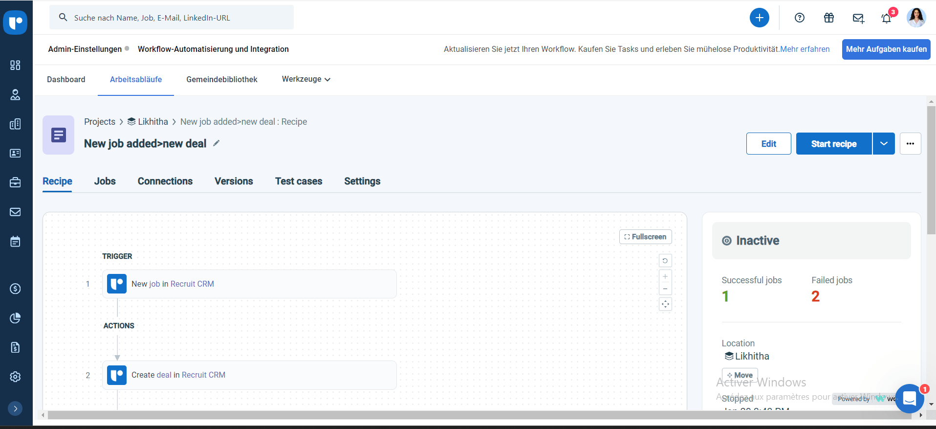 Workflow-Automatisierung
