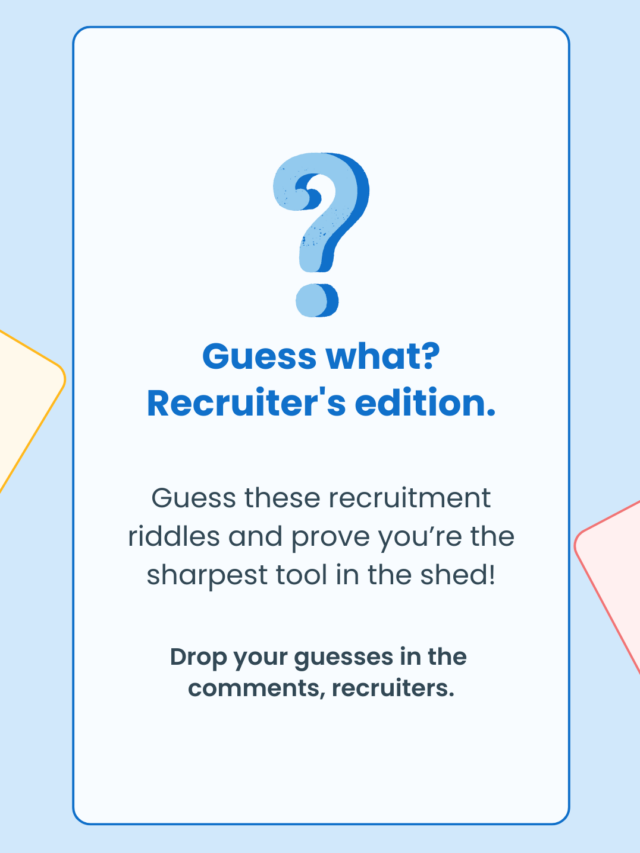 Recruitment Riddles Let's solve recruitment riddles together - Recruit CRM