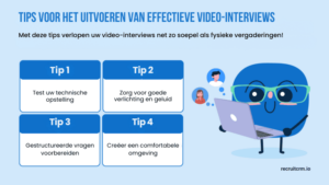 video-interviews een normaal onderdeel 