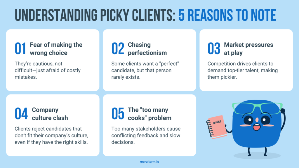 Understanding picky clients : 5 reasons to note