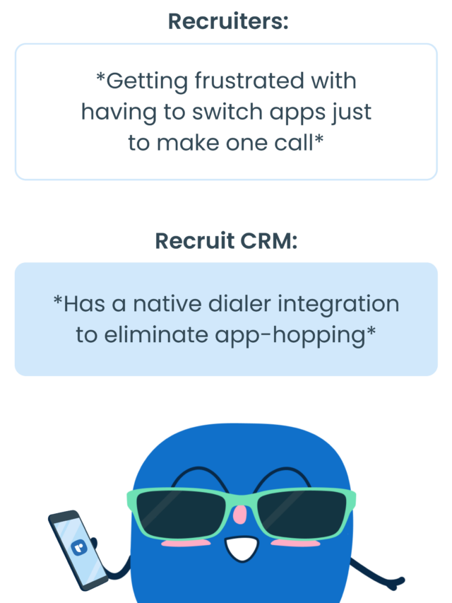 Eliminate app-hopping with our Native Dialer Integration