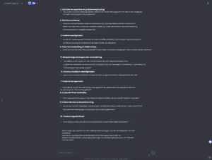 Maak interviewvragen