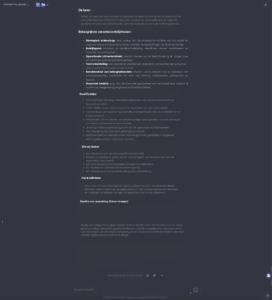 Jobadvertenties schrijven