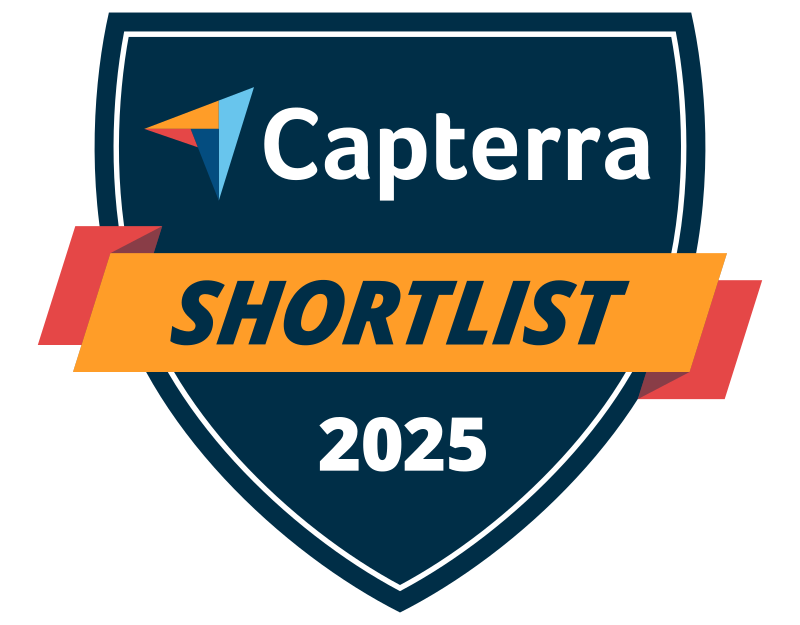 Capterra 2025 badge