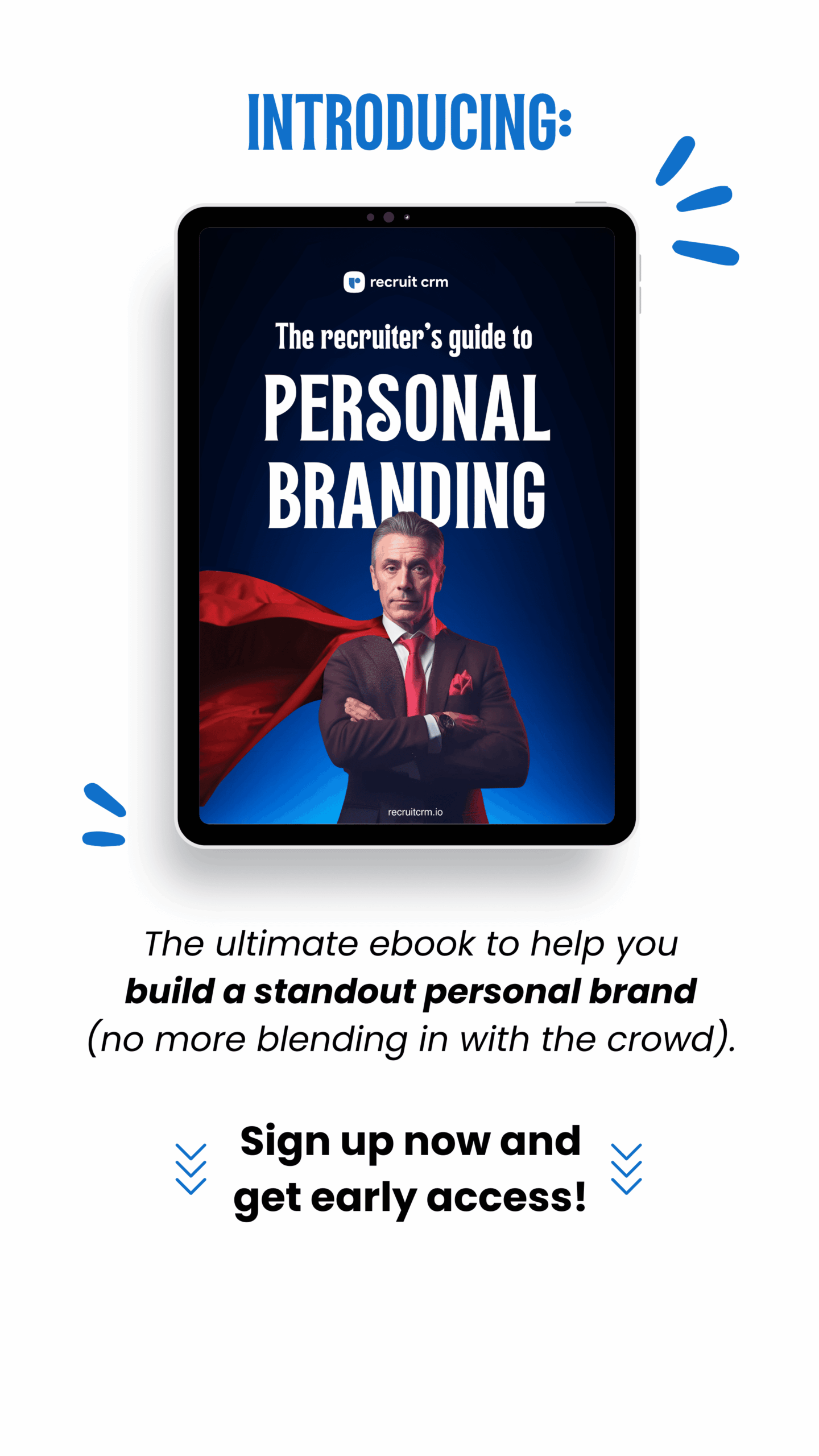 Grab the eBook and build a personal brand that stands out - Recruit CRM