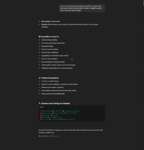 boolean search chatgpt prompt