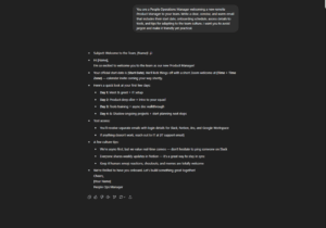 candidate onboarding chatgpt prompt