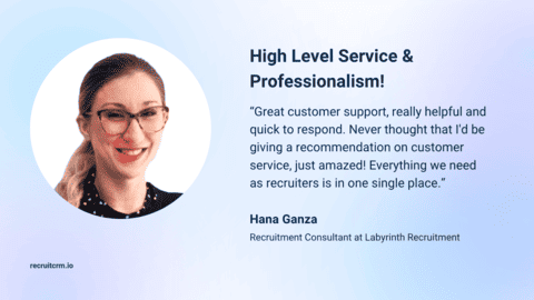 recruit crm reviews
