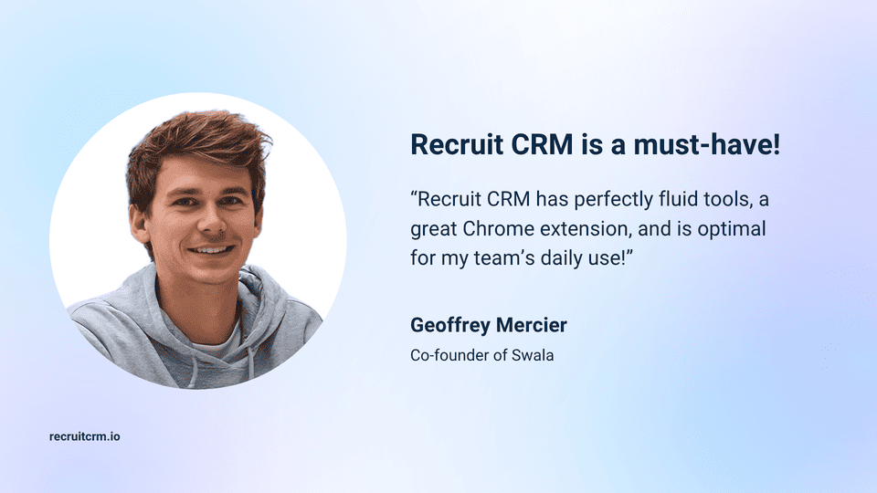 recruit crm customer reviews